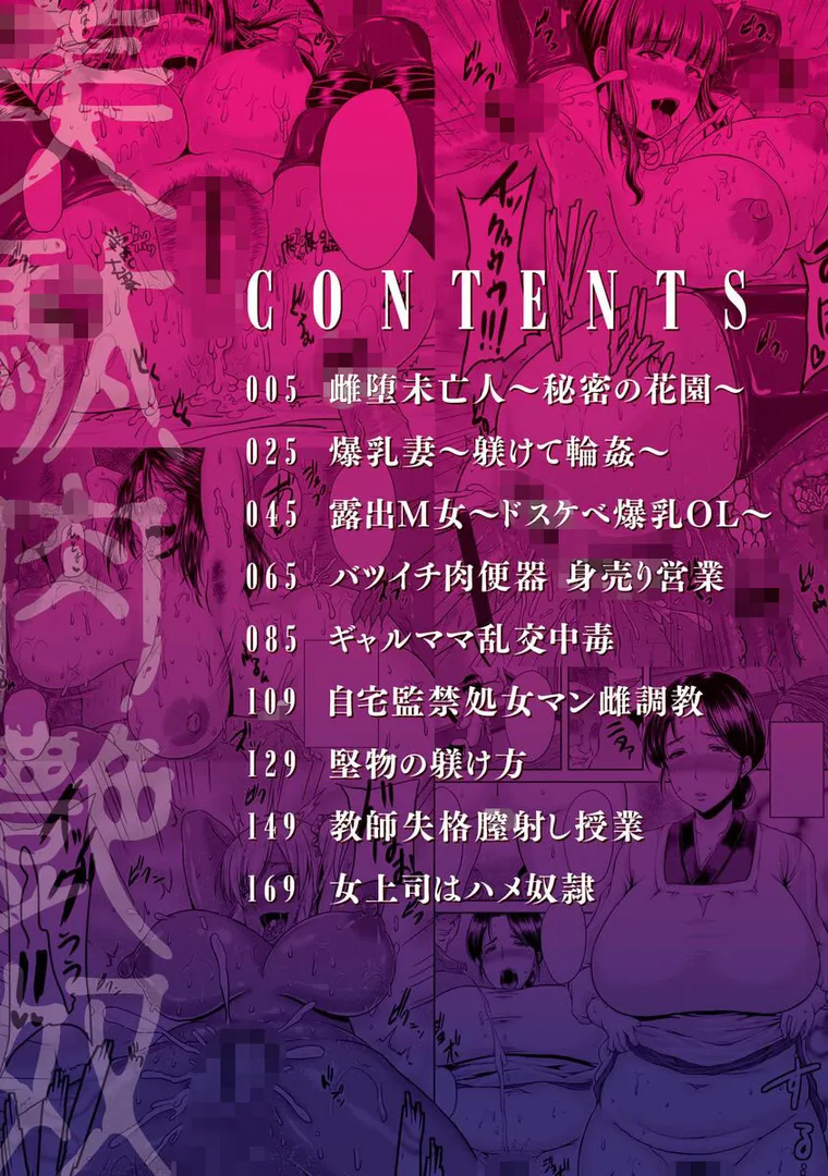 美駄肉艶奴の3ページ目
