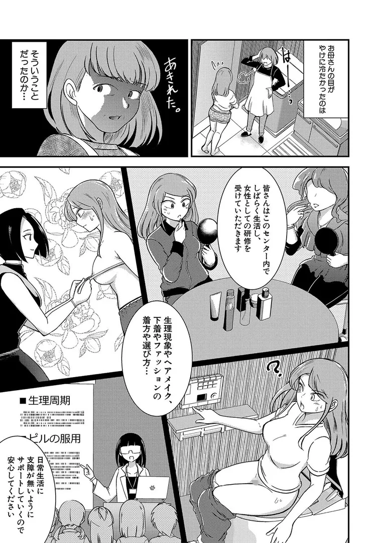 TS更『性』記 -童貞ですが突然女の子になったのでハメまくります-の4ページ目
